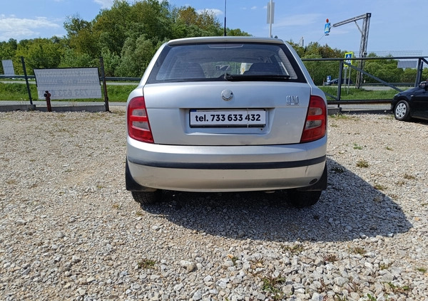 Skoda Fabia cena 3360 przebieg: 243744, rok produkcji 2001 z Milicz małe 211